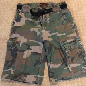 Camouflage Cargo Shorts